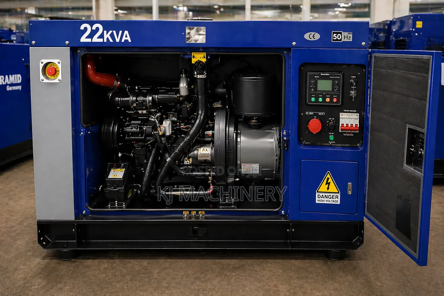 Pyramid 22kva Diesel Silent Generator With Ats.