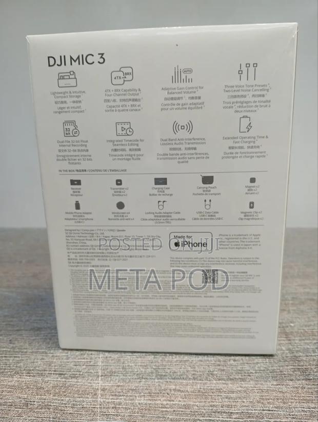 Dji Mic Mini 3 Wireless Microphone - thumbnail 2
