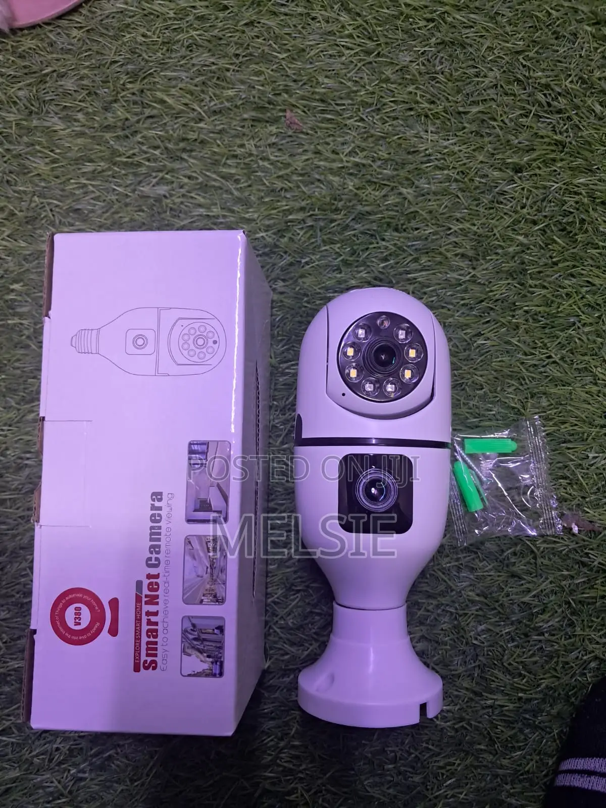 Smart Wifi Light Bulb Camera 360° Home Security System