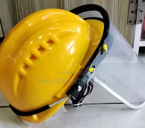 Helmet With Visor Shield