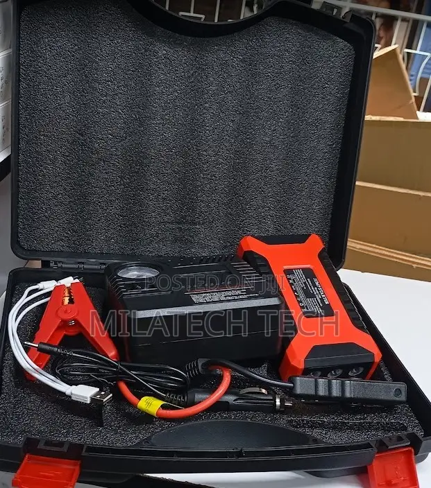 Jumper Starter Full Kit Withwith Compressor