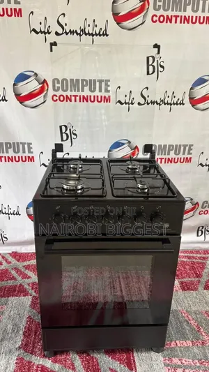 Bj60604g – 60 X 60 Size  • 4 Powerful Gas Burners  • Electric Oven