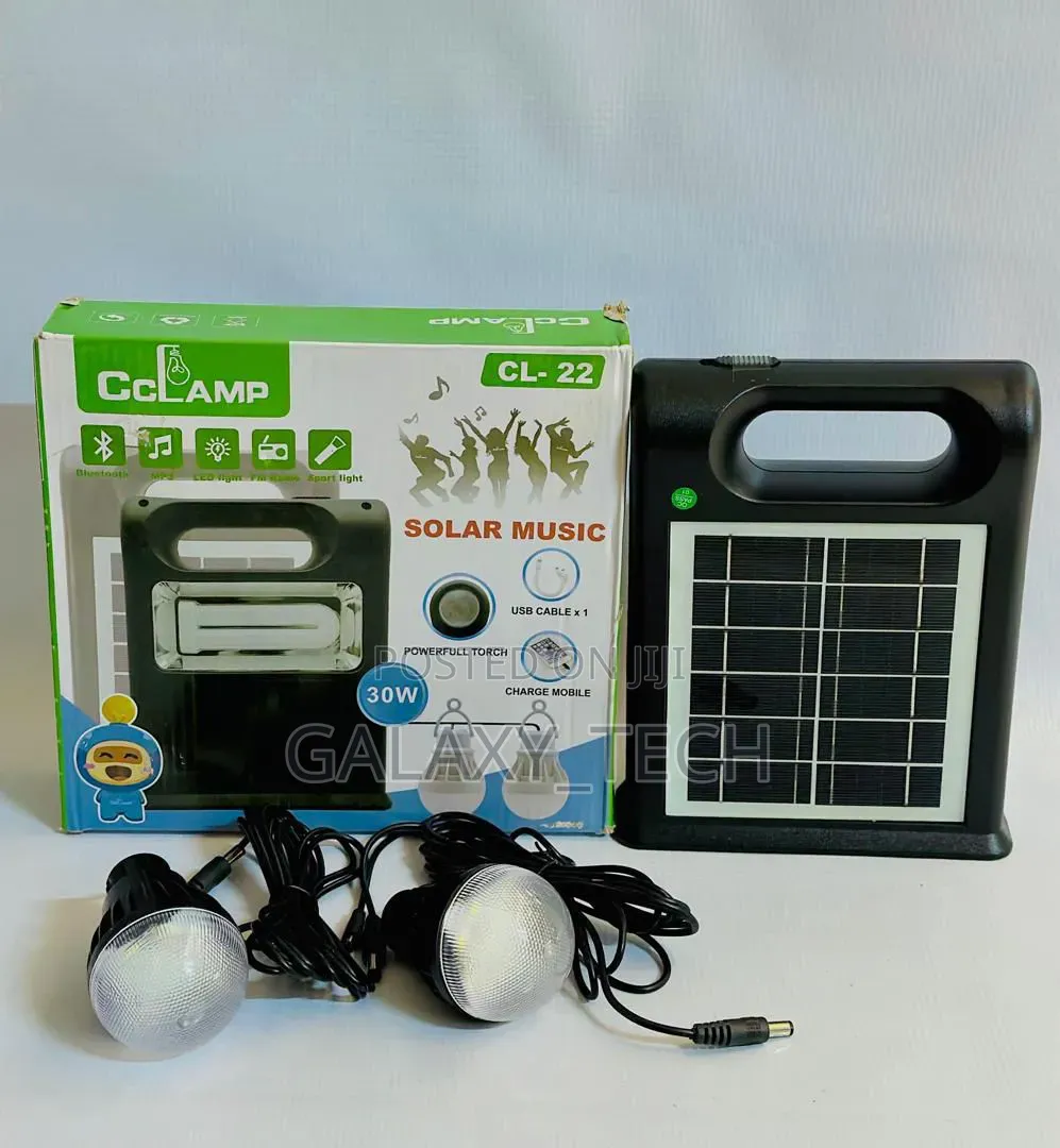 30w Solar Lamp/Cc-Lamp (+Music Torch)