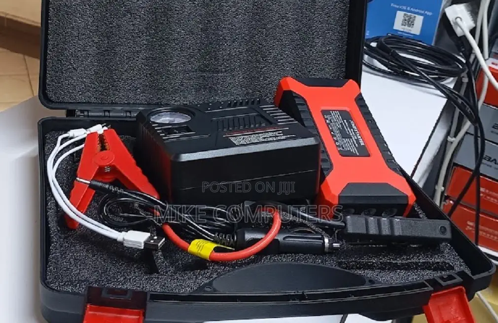 High Power Jump Starter Provides Powerful Jump-Starting Performance