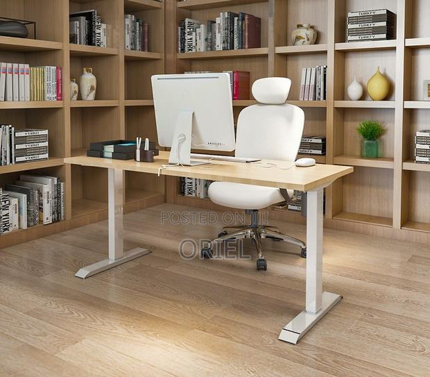 Office Desk : 200cm Height Adjustable Electric Office Computer Desk - thumbnail 6