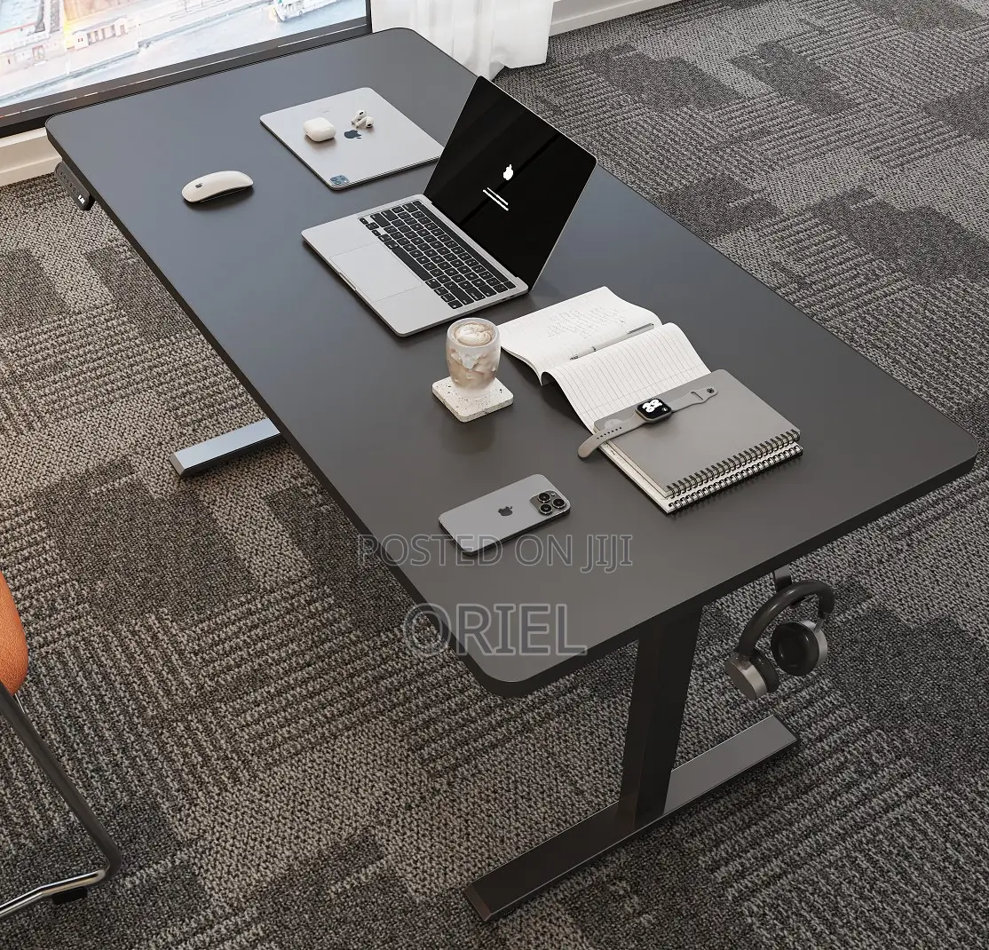 Office Desk : 200cm Height Adjustable Electric Office Computer Desk