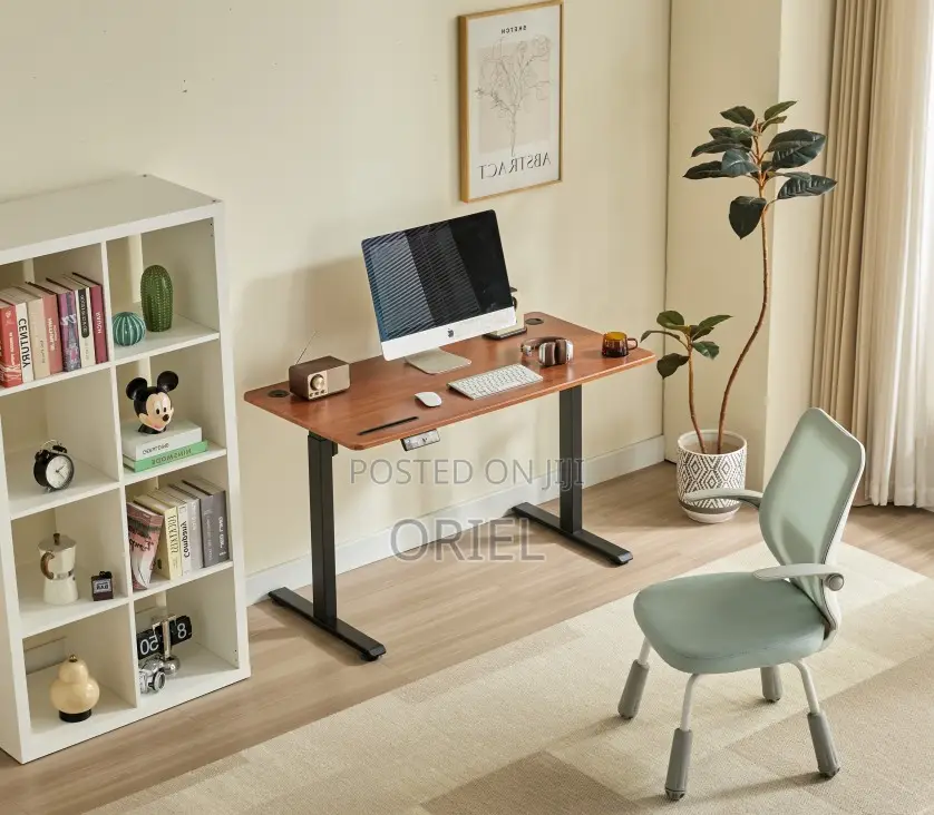 Office Desk : 200cm Height Adjustable Electric Office Computer Desk