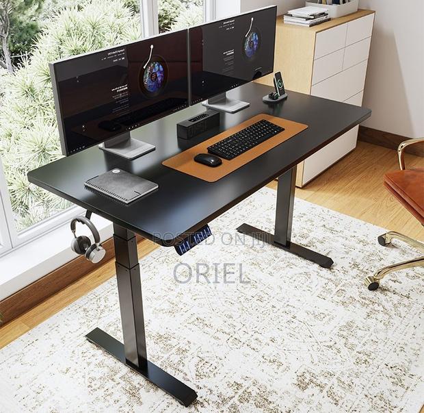 Office Desk : 200cm Height Adjustable Electric Office Computer Desk - thumbnail 10