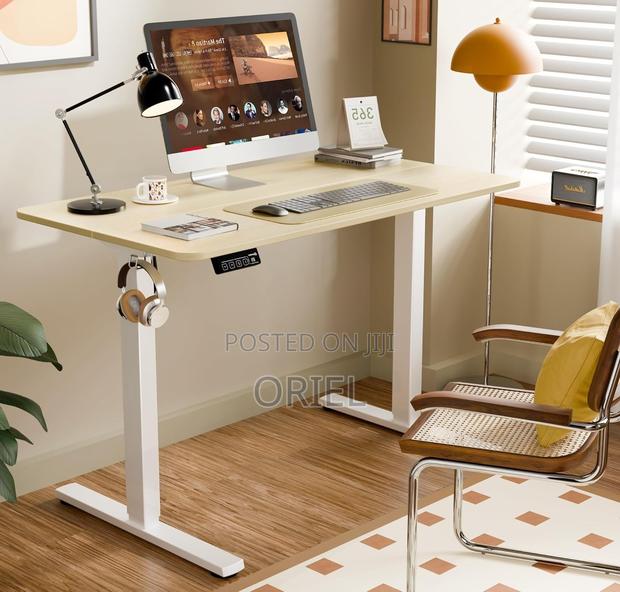Office Desk : 200cm Height Adjustable Electric Office Computer Desk - thumbnail 11