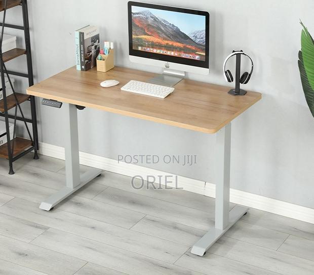 Office Desk : 200cm Height Adjustable Electric Office Computer Desk - thumbnail 12