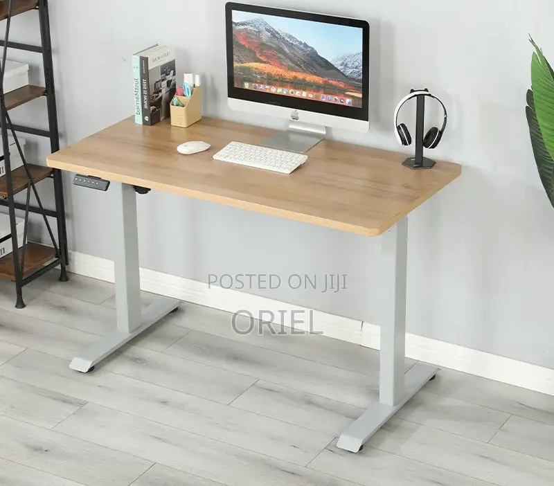 Office Desk : 200cm Height Adjustable Electric Office Computer Desk