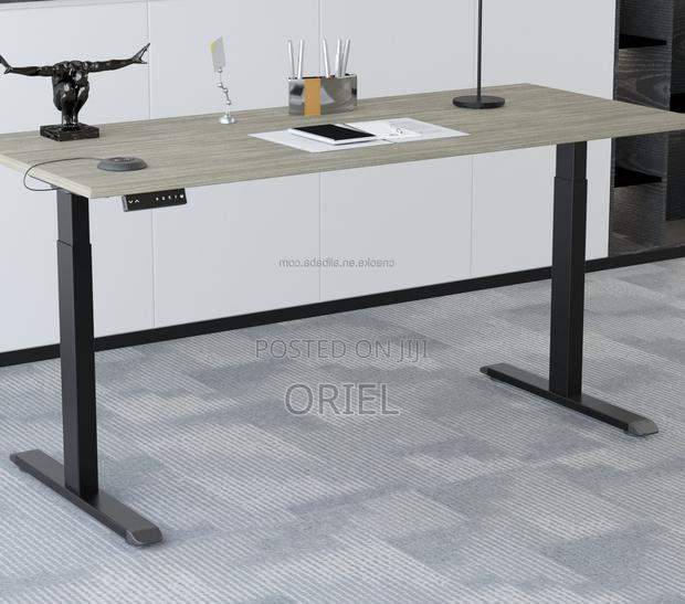 Office Desk : 200cm Height Adjustable Electric Office Computer Desk - thumbnail 14