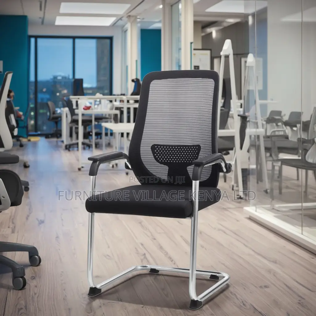 Ergonomic Modern Mesh Guest Office Seat