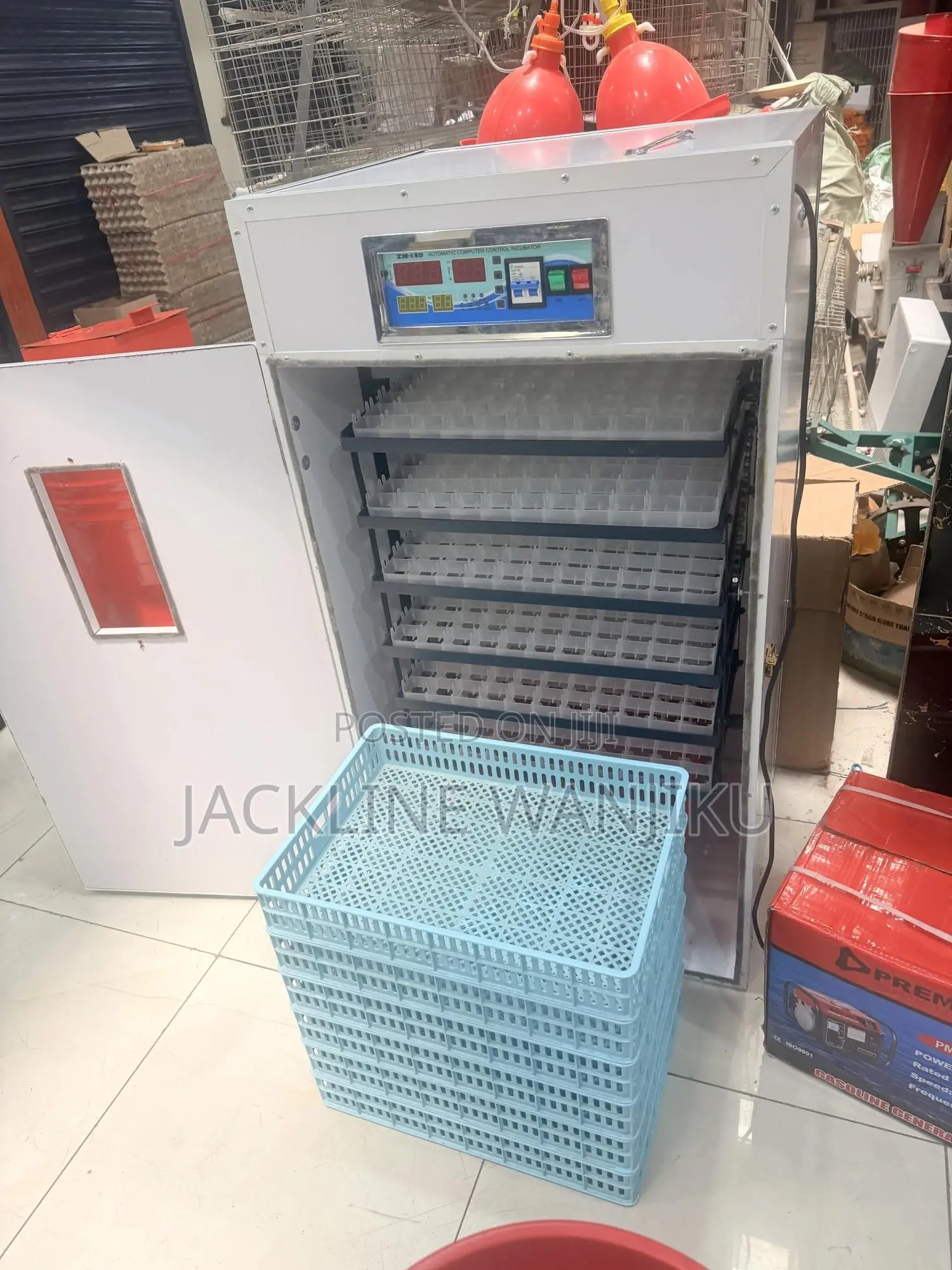 Full Hatcher Automatic Eggs Incubator Machines/ New Egg Incubator 528
