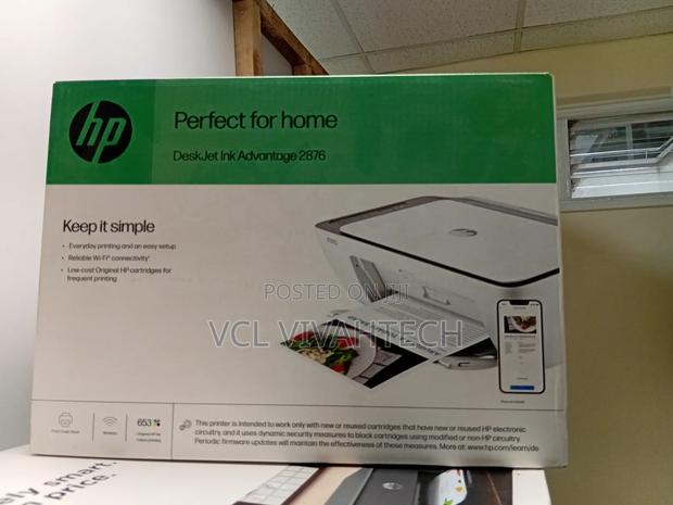 Hp Color,Wireless,Print, Copy and Scan 2876 Printer