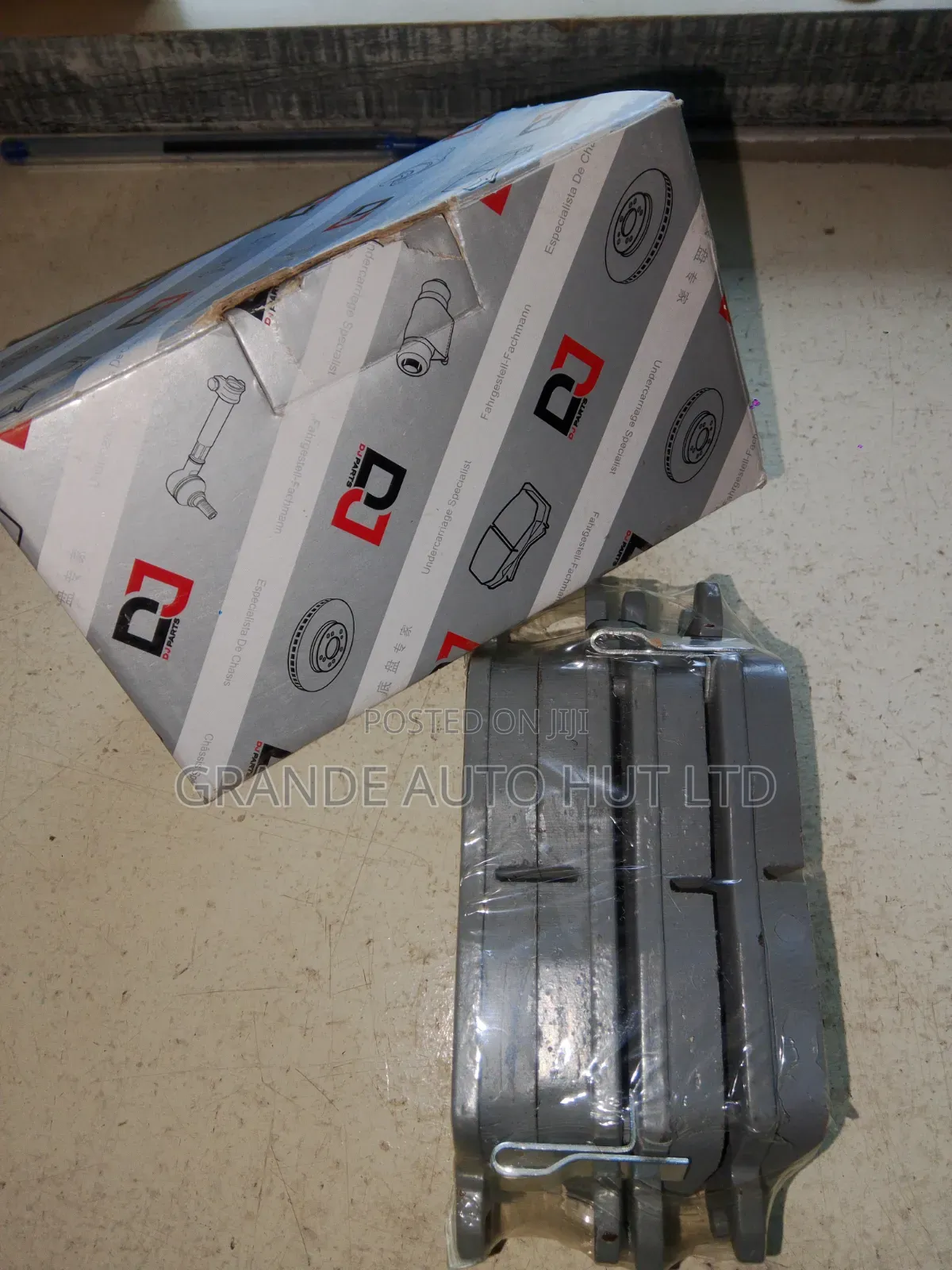 Front Brake Pads Hyundai Accent/Excel Old Model (Dj Parts)