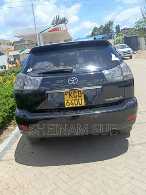 Toyota Harrier 2008 Black