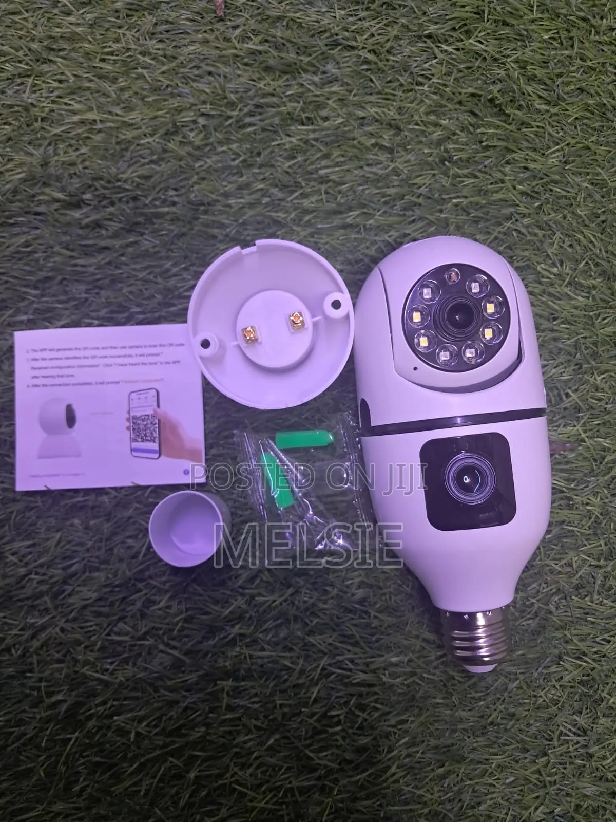 Smart 360° Led Bulb Camera Wireless Security With Mobile Viewing