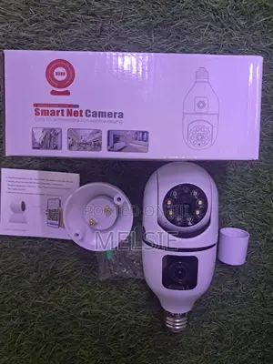 Panoramic 360 Degree CCTV Light Bulb Camera With Two-Way Audio