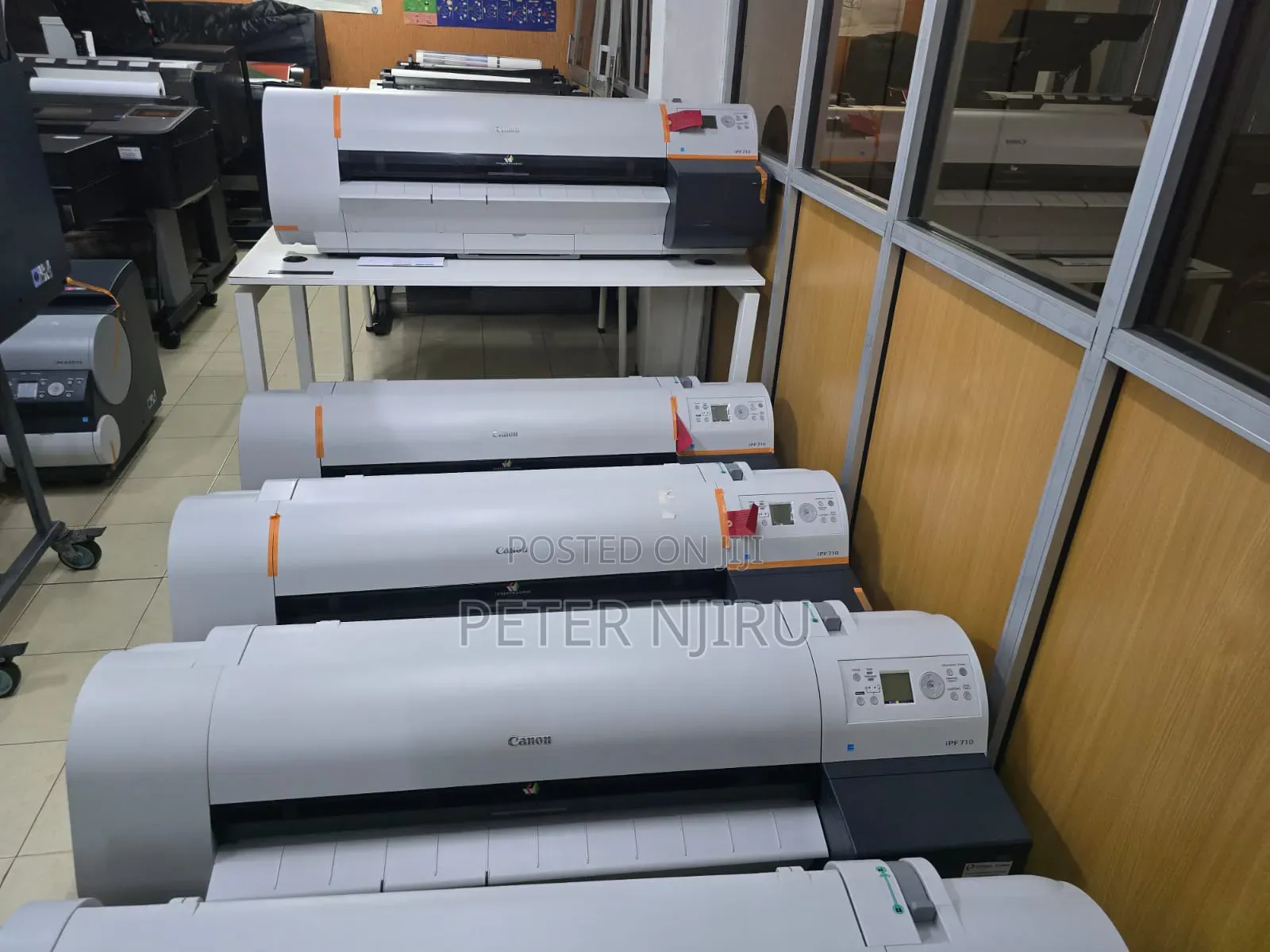 Canon Imageprograf Ipf710 Wide Format Printer Brandnew