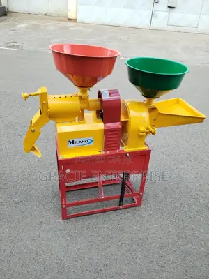 Combined Rice and Disc Mill/ Maize Miller