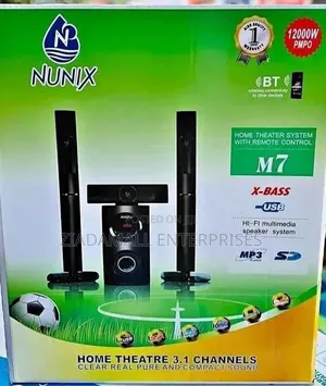 Nunix Soundbar M7 Powerful Audio Performance for Every Moment