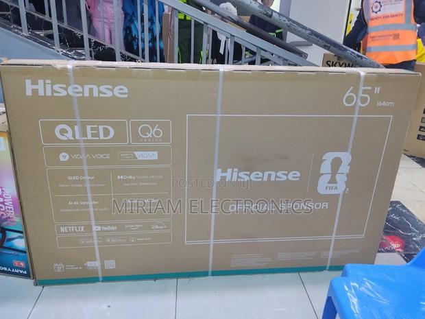 Hisense 65′′ 65q6q Qled Smart Vidaa Tv