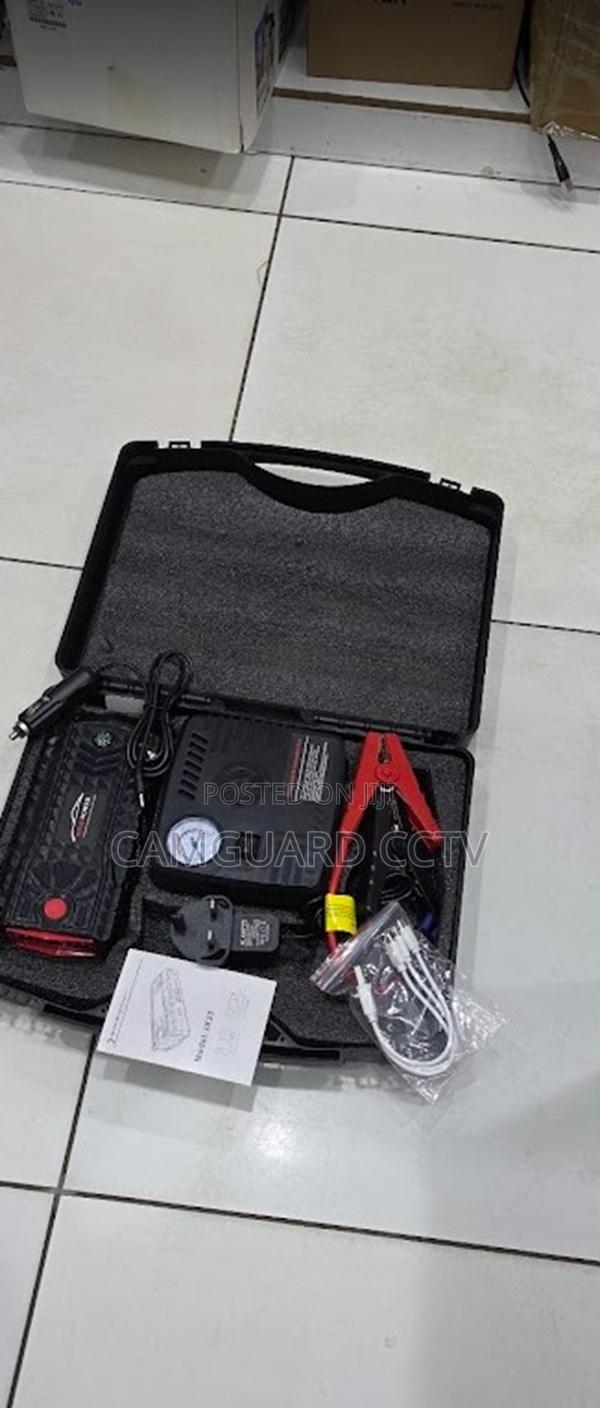 High Power Car Jump Starter Compressor - Multi-Functional Jump Starter