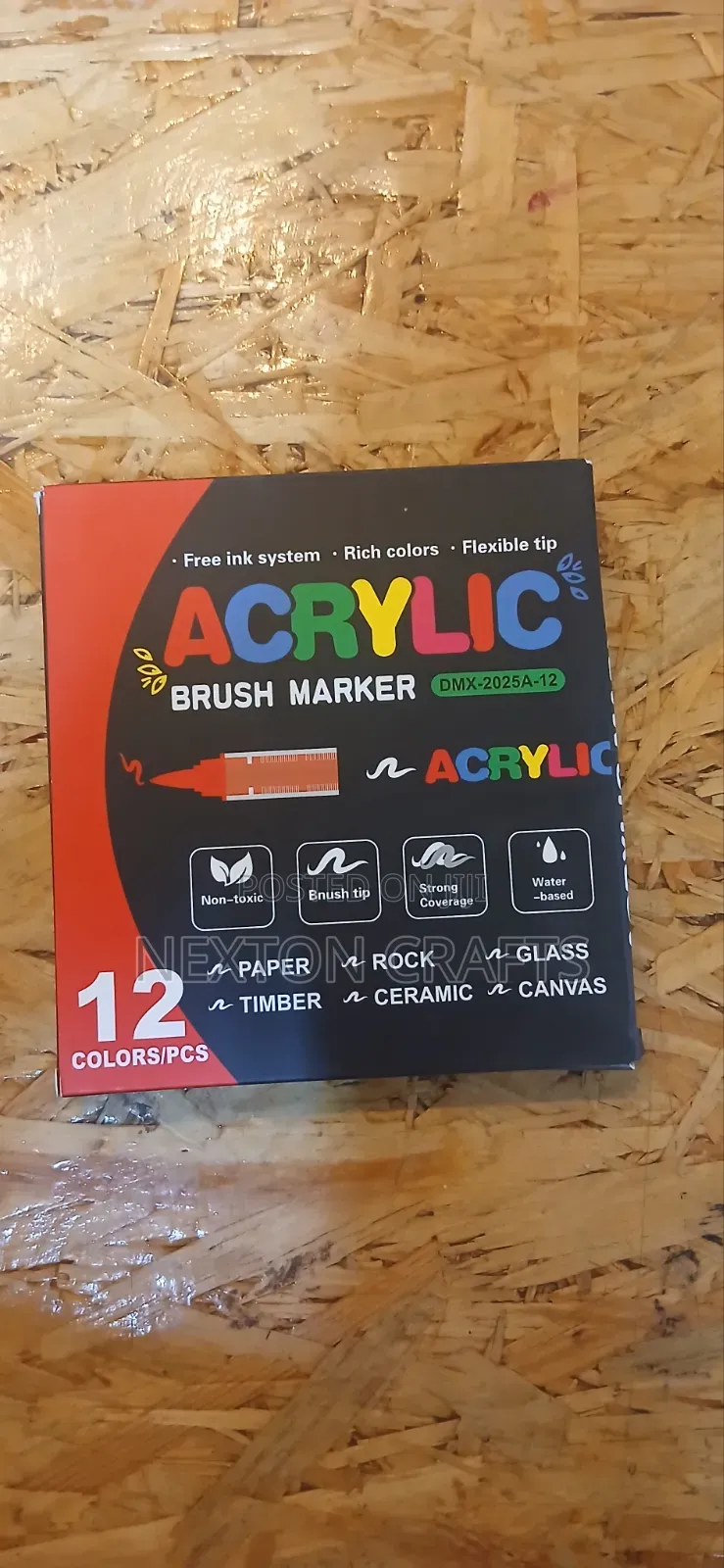 Acrylic Markers 12 PCS