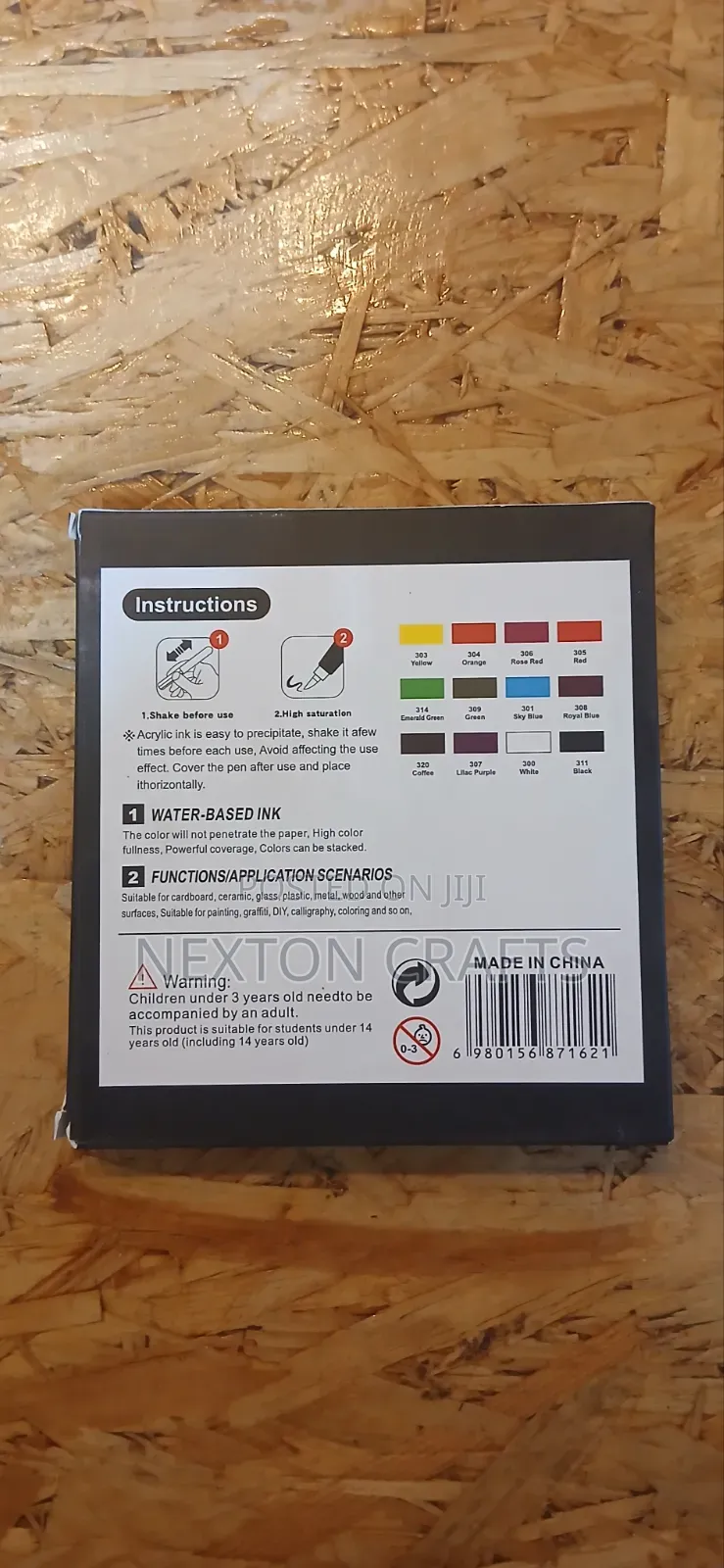 Acrylic Markers 12 PCS