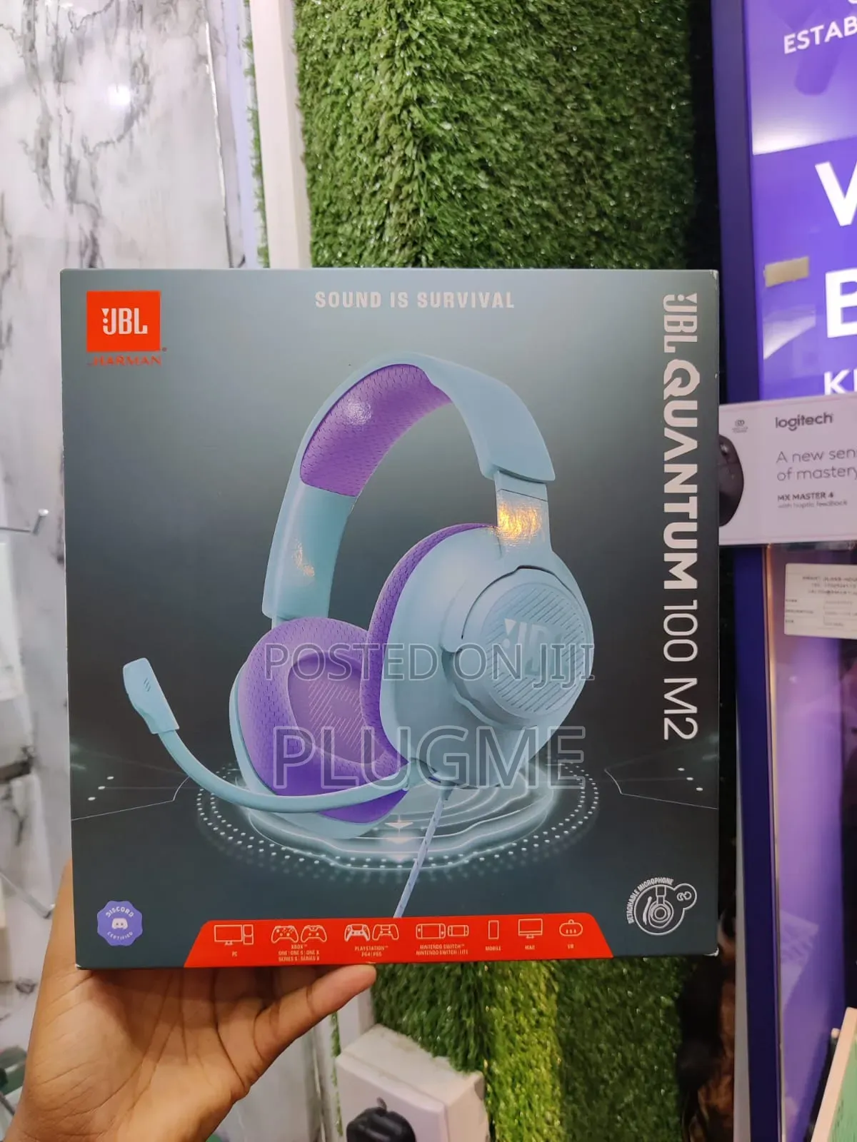 JBL Quantum 100 M2 Wired Gaming Headset