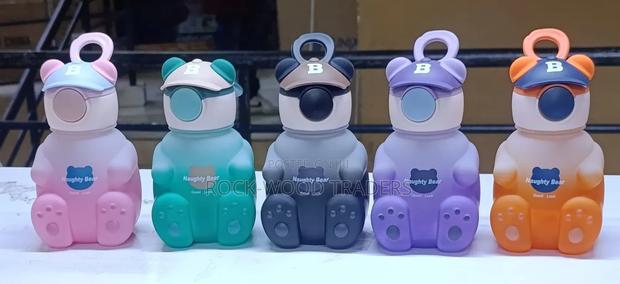 Fancy Teddy Bear Bottle 400ml