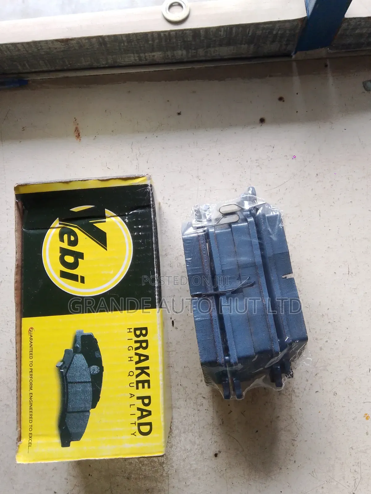 Brake Pads Hyundai Accent/Excel, Front, (Yebi Brand)