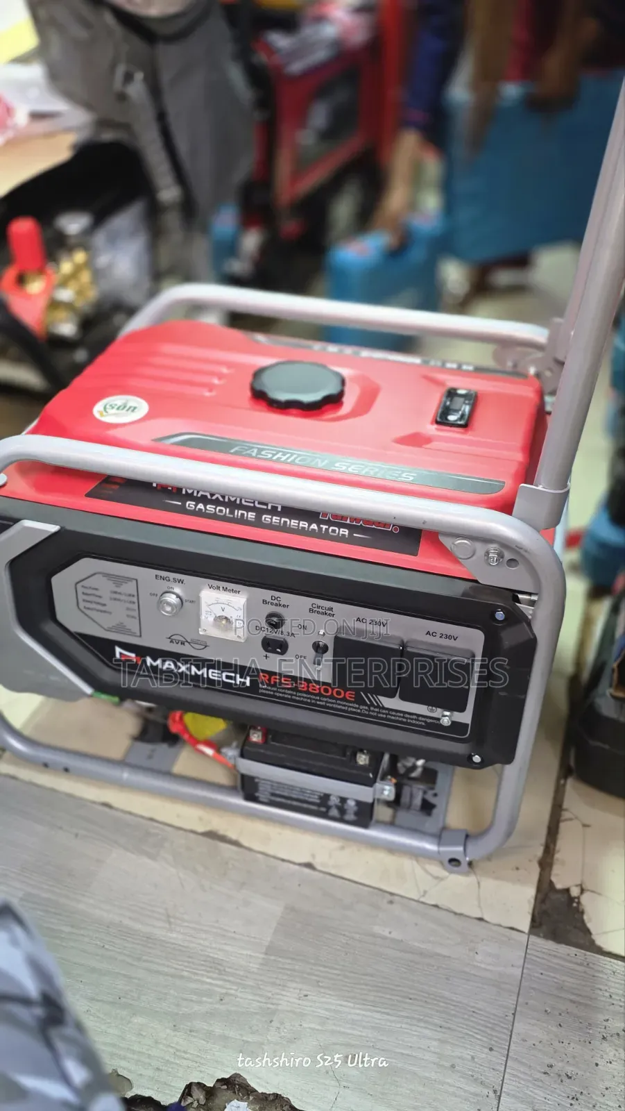 6.5kva Gasoline Generator/Commercial Generator