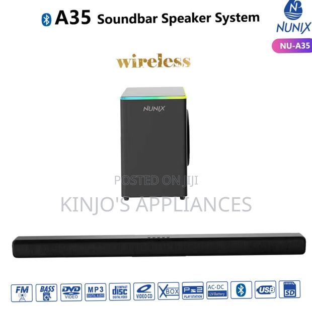 Nunix A35 Soundbar Wireless Speaker System