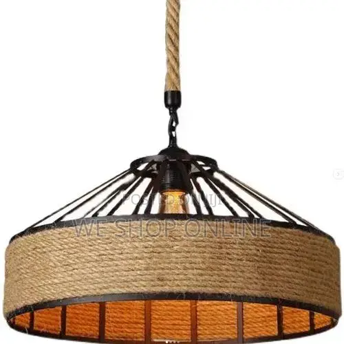 300mm Hemp Rope Pendant Light