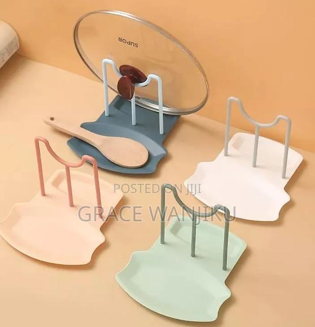 *Spoon Rest and Pot Lid Holder Combo