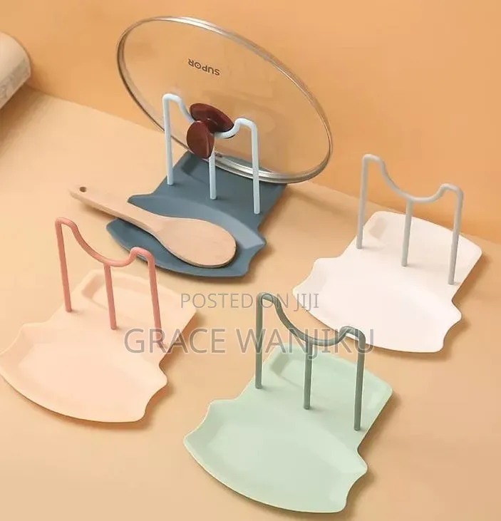 *Spoon Rest and Pot Lid Holder Combo