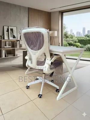 White Home/Office Desk and Chair