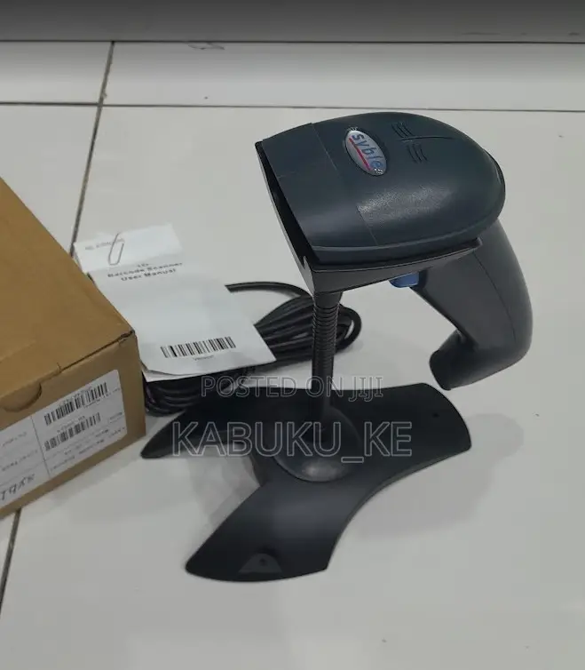 Syble Xb-2055 Barcode Scanner - 1d Laser Barcode Reader