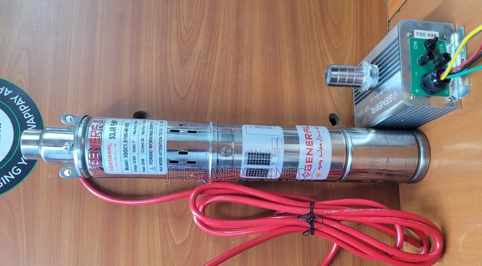 Brushless Solar Pump 500watts Dc48v