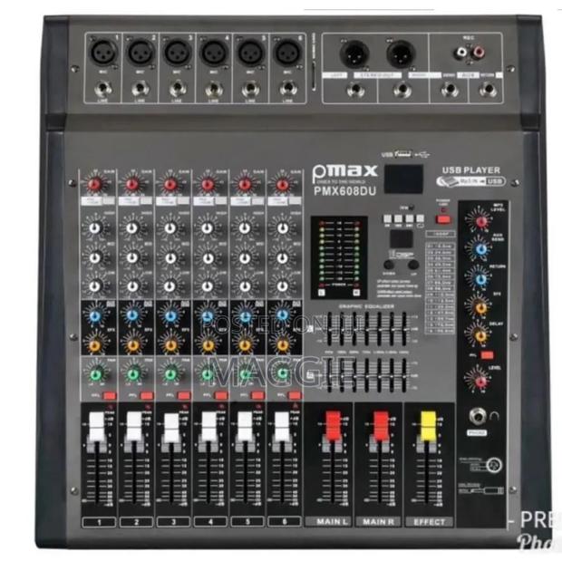 Pmax 6ch Powered Mixer