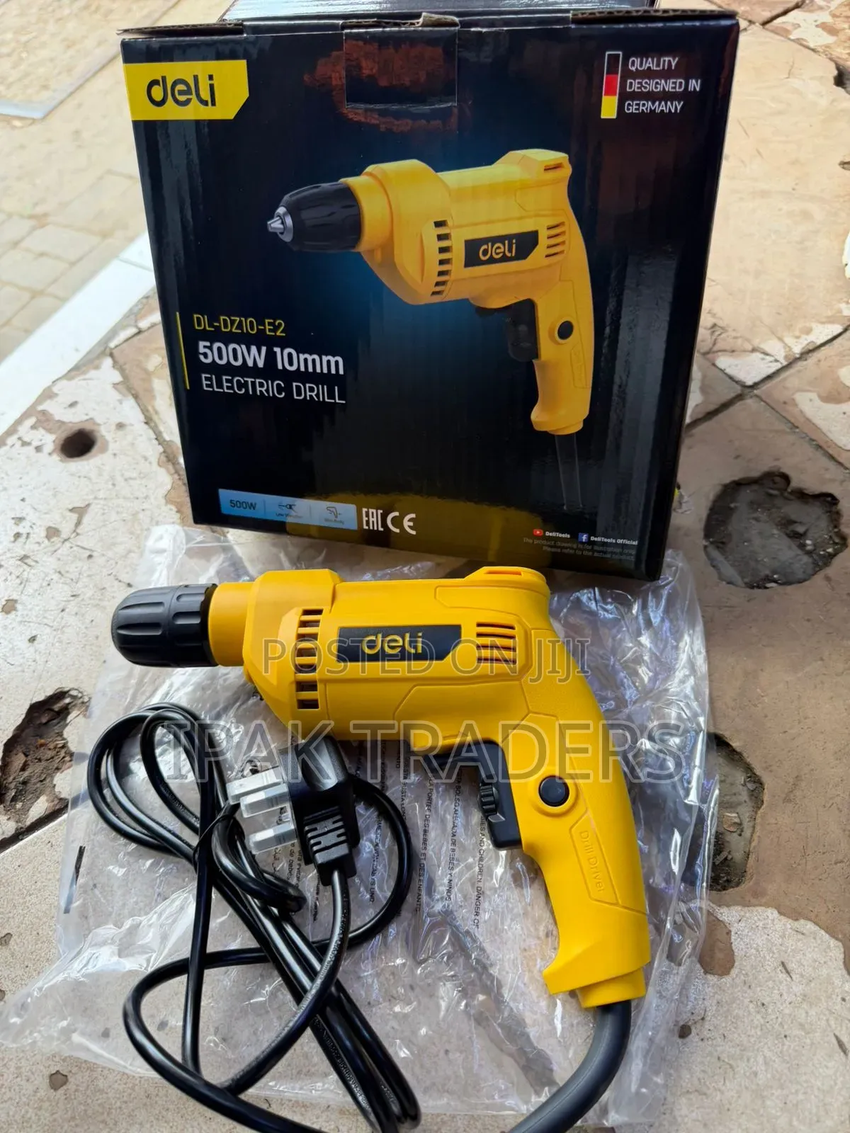 Deli Dl-Dz10-E2 500w Electric Drill.