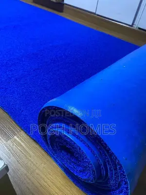 Blue PVC Spaghetti Anti Slip Carpets