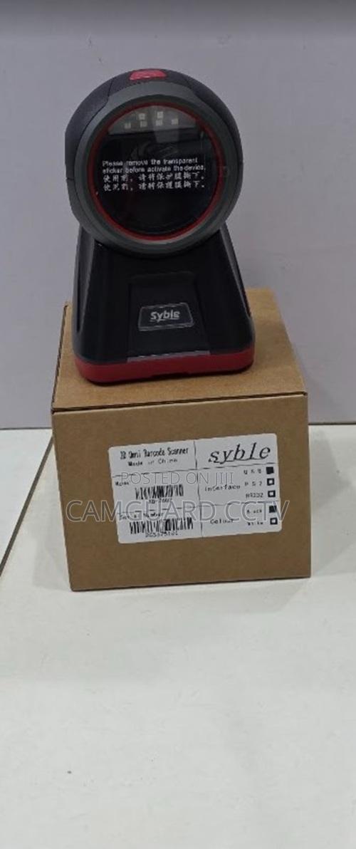 Syble Xb-8602 2d Desktop Round Table Mount Barcode