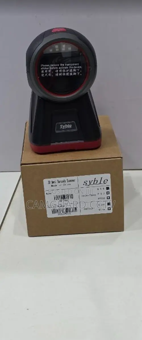 Syble Xb-8602 2d Desktop Round Table Mount Barcode