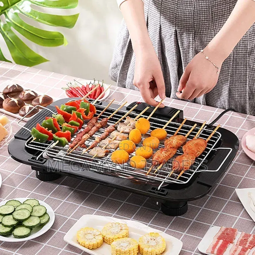 Electric Barbecue Grill / Outdoor Indoor Portable Barbecue Cooker