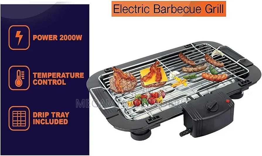 Electric Barbecue Grill / Outdoor Indoor Portable Barbecue Cooker