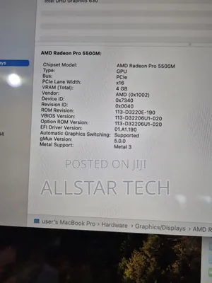 Laptop Apple MacBook Pro 2019 16GB Intel Core i9 SSD 1T
