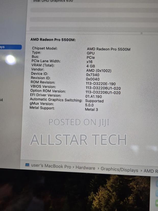 Laptop Apple MacBook Pro 2019 16GB Intel Core i9 SSD 1T - thumbnail 5